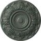 Ekena Millwork Whitman Ceiling Medallion (For Canopies up to 3 3/4"), 13"OD x 1 3/8"P, Cloud Burst Crackle CM13WHCBC - alternate 1